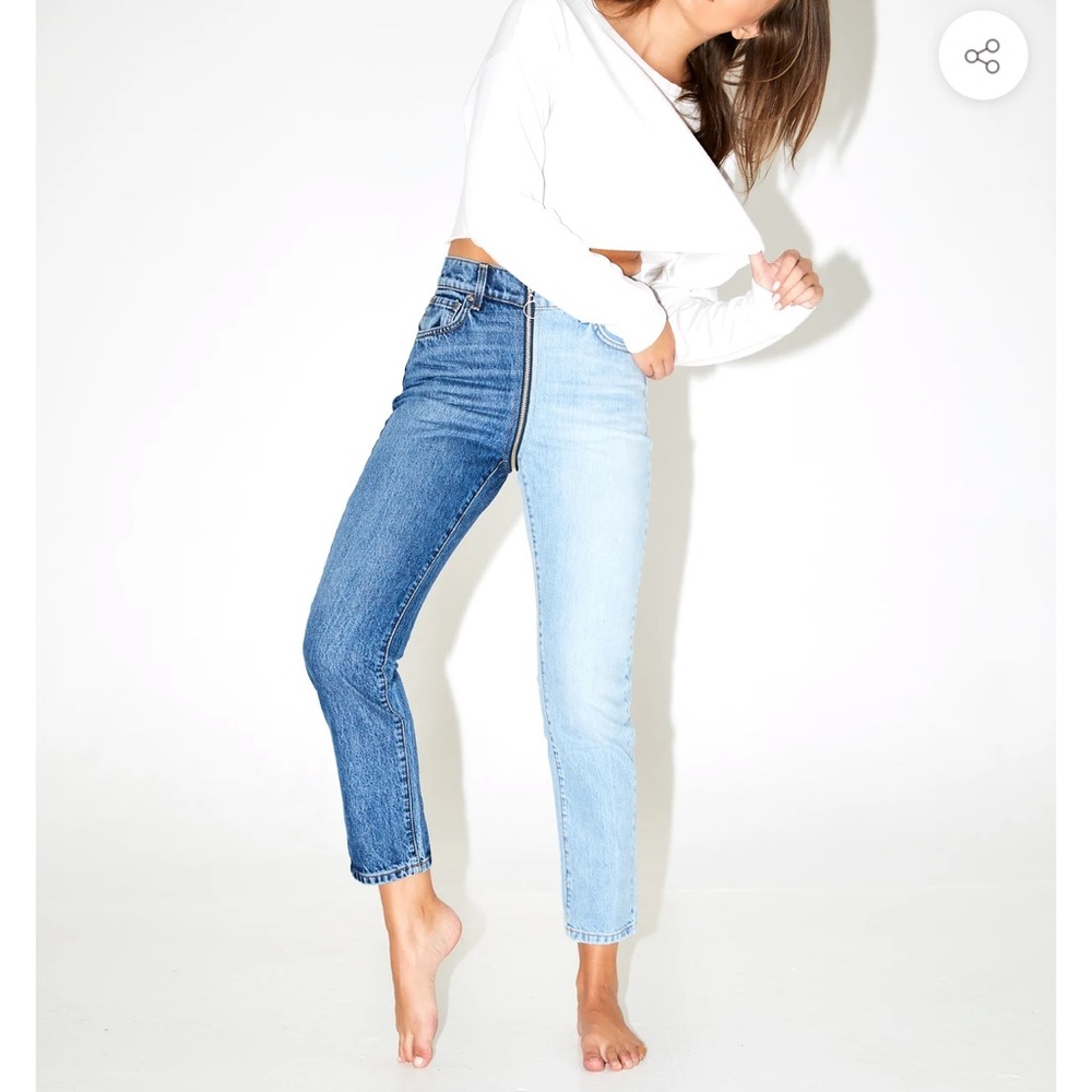 REVICE DENIM YIN YANG CROPS / TOKYO WASH